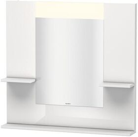Duravit Spiegel VERO 142x850x800mm, Beleuchtung graphit matt