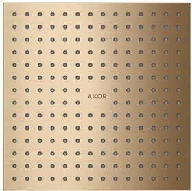Kopfbrause 250/250 2jet AXOR Montage Decke-Aufputz brushed bronze