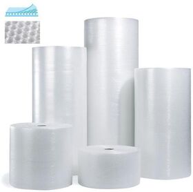 Luftpolsterfolie 3-lagig Breite 1500mm Länge 100m S.90µ Transparent TRANSPAK