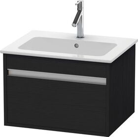 Duravit Waschtischunterbau KETHO 410x600x475mm eiche schwarz