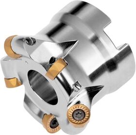 Kopier-Planfräser ISO 66A06R-SMORC10-C D.27mm m.Wendeplatte Schneid-D.66mm