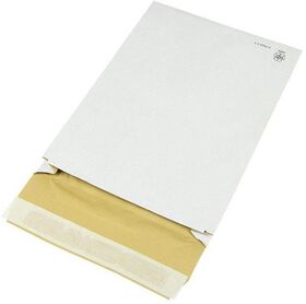 Polsterversandtasche K-Pack Maße 229x324mm Falte 50mm C4 weiß Haftleimstreifen - VPE: 100