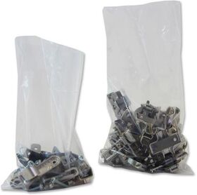 Flachbeutel Maße 350x450mm Stärke 100µ PE transparent TRANSPAK - VPE: 500