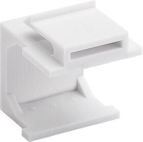 Keystone-Abdeckung (4-er Pack), weiß, Weiß- VPE: 1