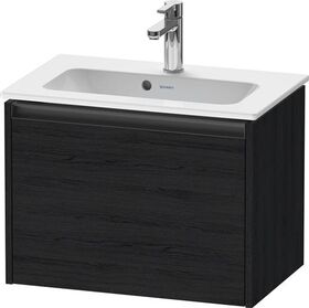 Duravit Waschtischunterbau Ketho.2 610x440x390mm eiche schwarz