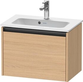 Duravit Waschtischunterbau Ketho.2 610x440x390mm eiche natur