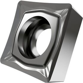 Drehwendeschneidplatte ISO SCGT 120408F-AL:T0315 D.5,5mm PVD beschichtet Silber - VPE: 10