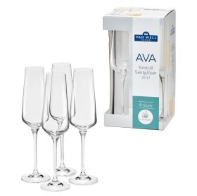 VAN WELL  Sektglas Ava 200ml 4St