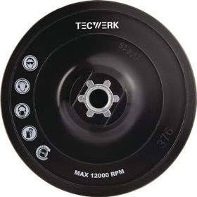 Stützteller D.150mm M14 kletthaftend TECWERK