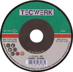 Trennscheibe STE D230x3mm ger.STE Bohr.22,23mm TECWERK - VPE: 25
