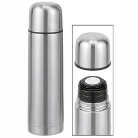 HI Isolierflasche doppelwandig 1 l Edelstahl
