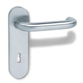 Kurzschildgarnitur 111XAH01.110 VA PZ Drückergrt.HEWI