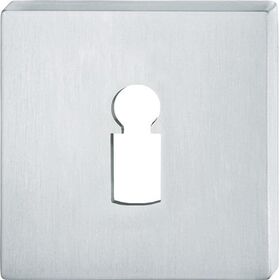 Schlüsselrosette-Paar 12 1704 VA 6204 Schildst.7,2mm BB quad.FSB