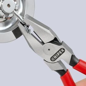 Kraftkombizange L.225mm pol.Ku.-Überzug KNIPEX