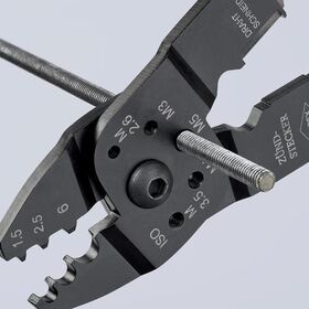 Crimpzange L.230mm 0,5- 6 (AWG 20-10) mm² KNIPEX