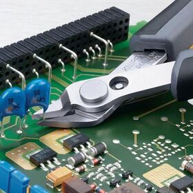 Elektronik-Seitenschneider Super-Knips® L.125mm Form 1 Facette nein pol.KNIPEX