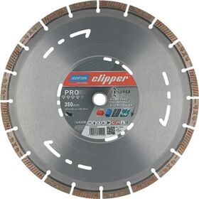 Diamanttrennscheibe 4x4 Explorer D.350mm Bohr.20mm 3,2mm 12mm NORTON CLIPPER
