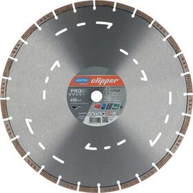 Diamanttrennscheibe 4x4 Explorer D.450mm Bohr.25,4mm 3,2mm 12mm NORTON CLIPPER