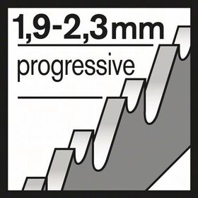 Stichsägeblatt T 119 B Basic for Wood L.92mm Zahnteilung 1,9-2,3mm HCS 5er Pack