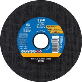 Trennscheibe PSF STEEL D125x1mm ger.STA Bohr.22,23mm PFERD - VPE: 25