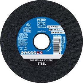 Trennscheibe SG STEEL D125x1,6mm ger.STA Bohr.22,23mm PFERD - VPE: 25