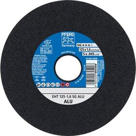 Trennscheibe SG ALU D125x1,6mm ger.Alu.Bohr.22,23mm PFERD - VPE: 25