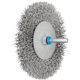 Rundbürste RBU 10010/6 INOX0,30 D.100mm 6mm Drahtstärke 0,3mm VA 10mm 12000min-¹