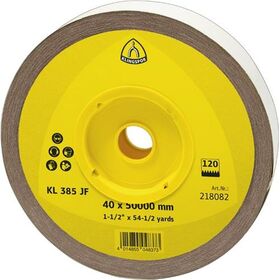 Schleifgeweberolle KL 385 JF 50mm K.40 f.Metall Korund KLINGSPOR