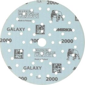 Haftschleifscheibe GALAXY Grip Multifit 150mm K.2000 f.HO/Metall/Lack/Ku. - VPE: 50