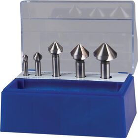Kegelsenkersatz DIN 335C 90Grad 6,3-25mm HSS-Co 5-tlg.Ku.-Box PROMAT