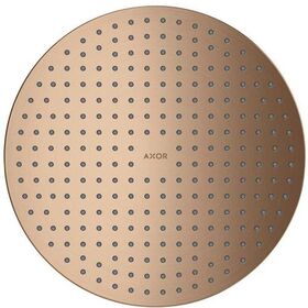 Kopfbrause 300 1jet AXOR Montage Decke-Aufputz brushed red gold