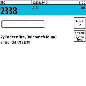Zylinderstift ISO 2338 4 m6x 12 A 4 500 Stück - VPE: 500