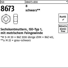Sechskantmutter ISO 8673 M72x 6 8 sw 1 Stück