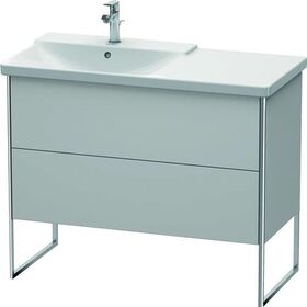 Duravit Waschtischunterbau XSQUARE Be li 805x1010x473mm Nord. we seidenmatt
