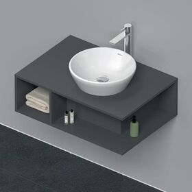 Duravit Waschtischunterbau D-NEO 1 of Fach 260x800x550mm graphit matt