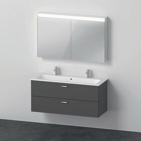 Duravit Badmöbel-Set XBASE 1230mm m SPS BETTER WT 2 HL grap ma