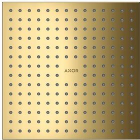 Kopfbrause 250/250 2jet AXOR Mont Decke-Aufputz polished gold optic