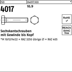 Sechskantschraube ISO 4017 VG M36x 120 10.9 1 Stück