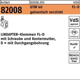 Klemmen R 82008 GTW 40 FL-D FL 2 - D 11 galv.verz. 1 Stück LINDAPTER