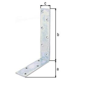 Balkenwinkel L240x160mm B.50mm ungleichschenklig STA roh galv.verz.d.pass.GAH