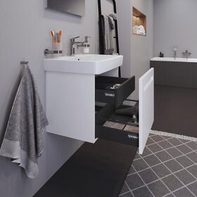 Waschtischunterbau Duravit No.1 1 Auszug, 540x426mm weiß matt