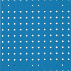 Lochplatte B450xL500mm himmelblau RASTERPLAN