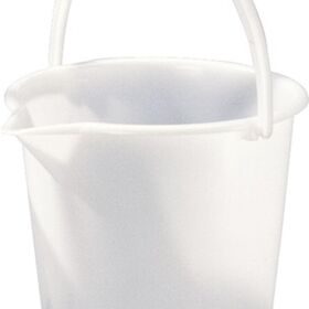 Eimer 17,0l HD-Polyethylen natur Kunststoffbügel D.330mm H.315mm HÜNERSDORFF