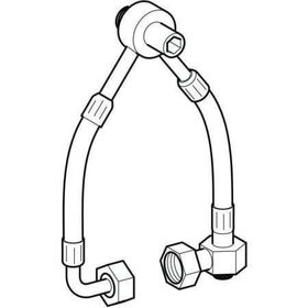 GE Verschlauchung zu Flushcontrol 599550/650