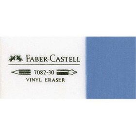 Faber-Castell Radierer KOMBI 7082-20 188220 22x12x62mm weiß/blau