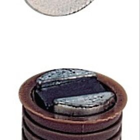 Fangmagnetschnäpper M73/GP9 D.13,6x15mm Ku.weiß Stahl chromatiert, 50 Stück