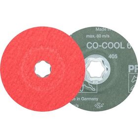 Fiberscheibe COMBICLICK CO-COOL D.115mm K.60 INOX/Alu.Keramikkorn PFERD - VPE: 25