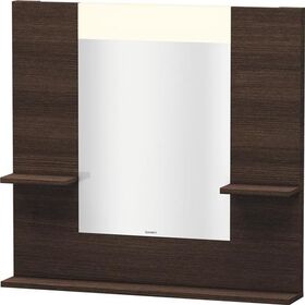 Duravit Spiegel VERO 142x850x800mm Be kastanie dunkel