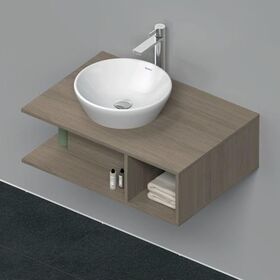 Duravit Waschtischunterbau D-NEO 1 Fach rechts 260x800x550mm eiche terra