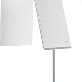 Flipchart Schreibfläche B680xH1065mm creme/lichtgrau fahrbar MAGNETOPLAN
